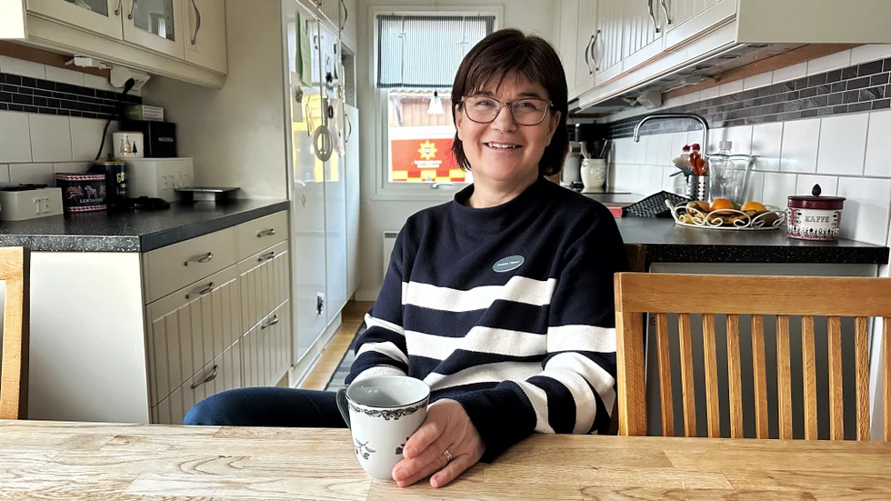 Fredrika, 51 år, är snart färdigutbildad grundskolelärare för årskurs 4-6 och till hösten hoppas hon få en egen klass på Alléskolan.