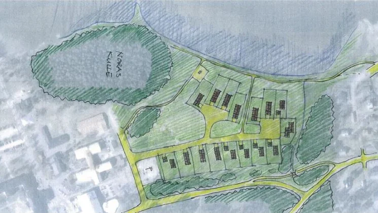 Noras kulle var tänkt att bli ett attraktivt bostadsområde med 16–18 villor. Nu stoppar kommunen projektet och avbryter detaljplaneprocessen.