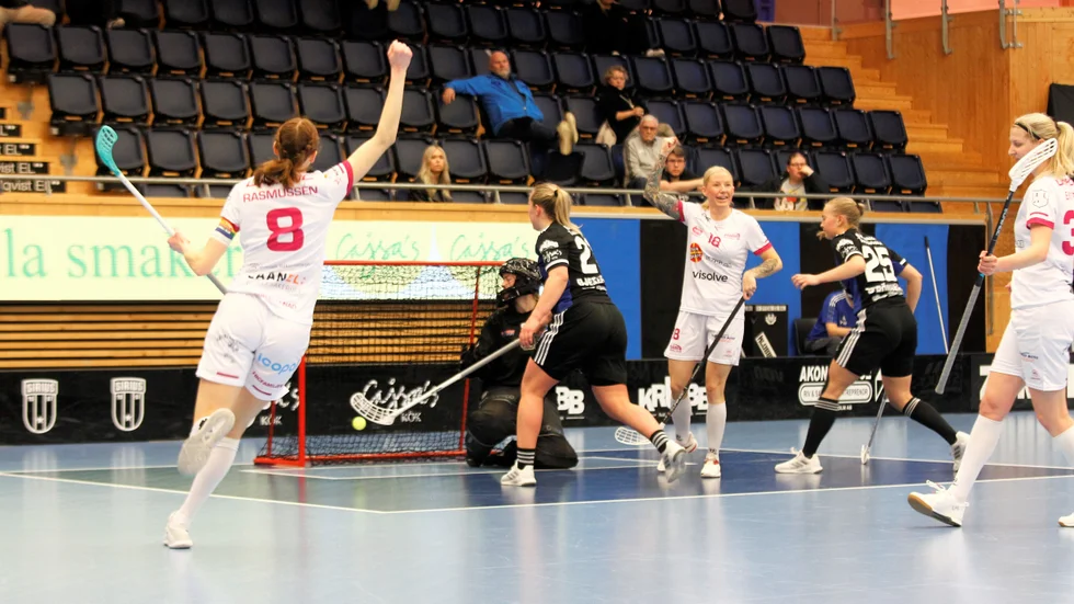 Malmöjubel i IFU Arena. Det var mycket av den varan under söndagen.