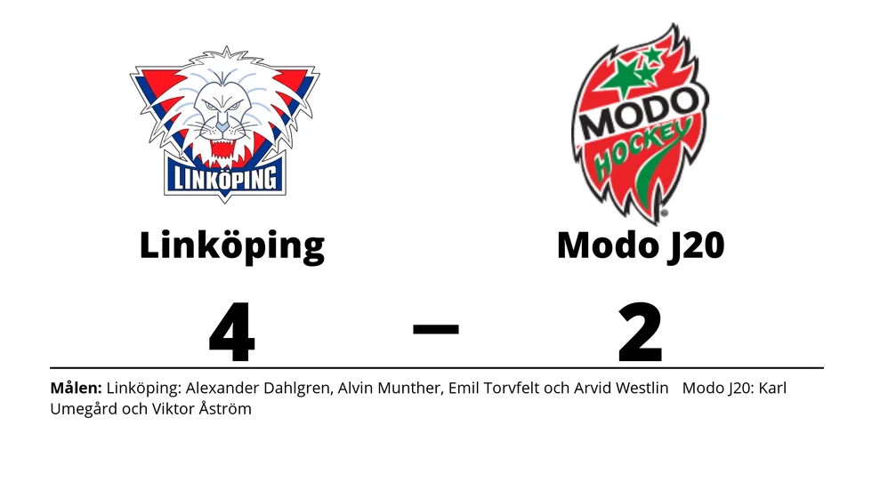 Linköping HC vann mot MoDo Hockey