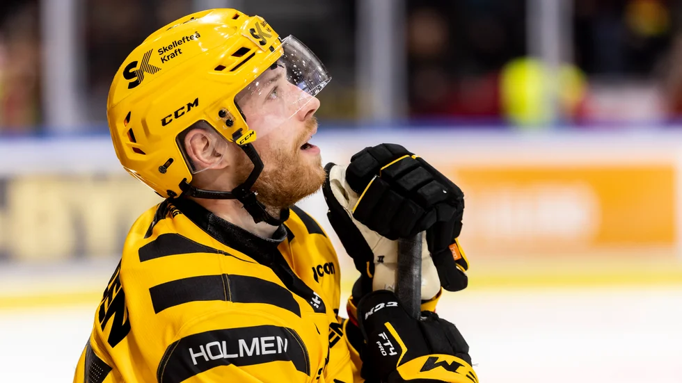 Filip Sandbergs Skellefteå förlorade mot Oskarshamn. Arkivbild.