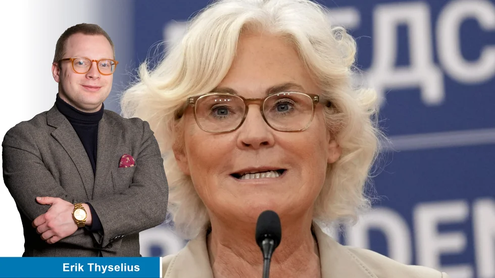 Tysklands försvarsminister Christine Lambrecht (SPD) har blivit ett rejält sänke för regeringen som nu påstår sig prioritera försvaret. 