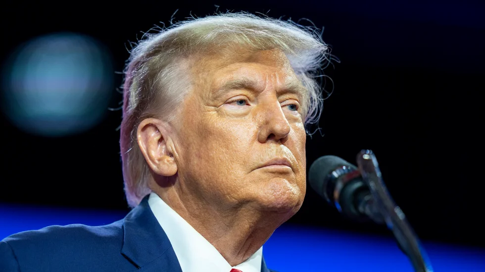 USA:s tidigare president Donald Trump. Arkivbild.