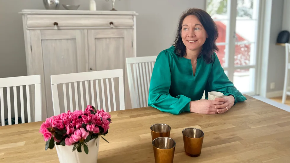 Therese Furhoff har sen 2017 varit stabschef på Östgötatrafiken och hon gillar att kunna kombinera ett chefsjobbet med sitt eget företag