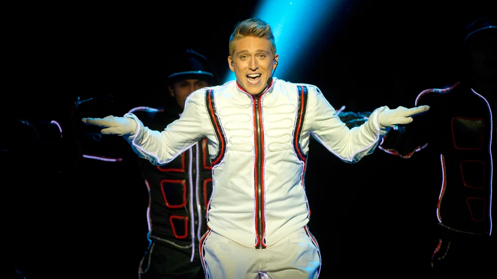 Danny Saucedo tävlade med låten "Amazing" i Melodifestivalen 2012. Arkivbild.