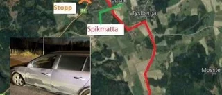 Vansinnesfärd stoppades med spikmatta – nu döms föraren