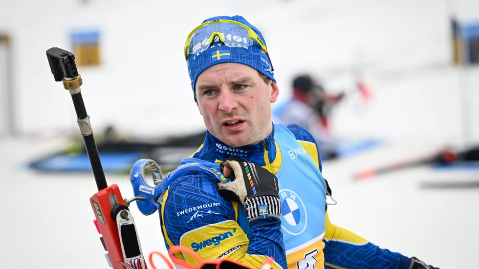 Jesper Nelin är orolig för att få covid-19 till hemmatävlingarna i Östersund nu i veckan. Arkivbild.