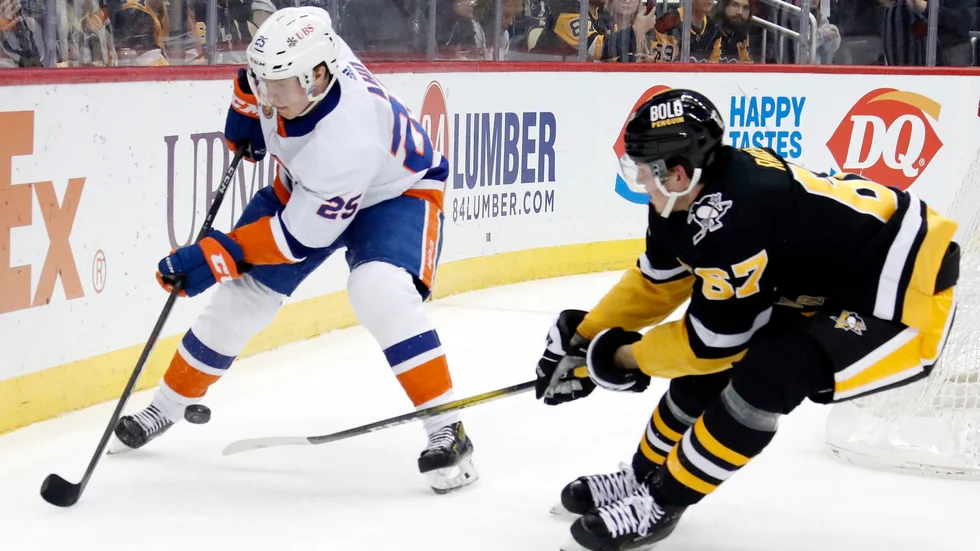 Ahos Islanders besegrade Crosbys Pittsburgh. 