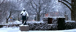 Snöröjningen skötte sig väl i natt