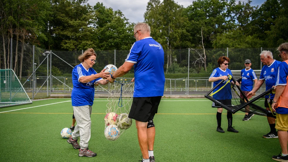 Gåfotboll växer och växer. Nu kommer grenen även att finnas med i Piteå Summer Games.