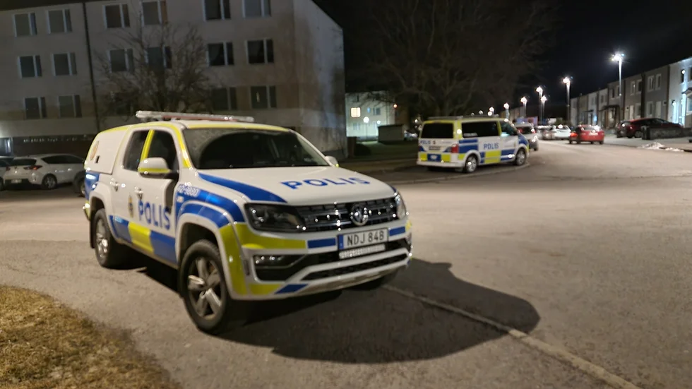 En man verkar ha blivit misshandlad i en lägenhet i Hageby på torsdagskvällen.