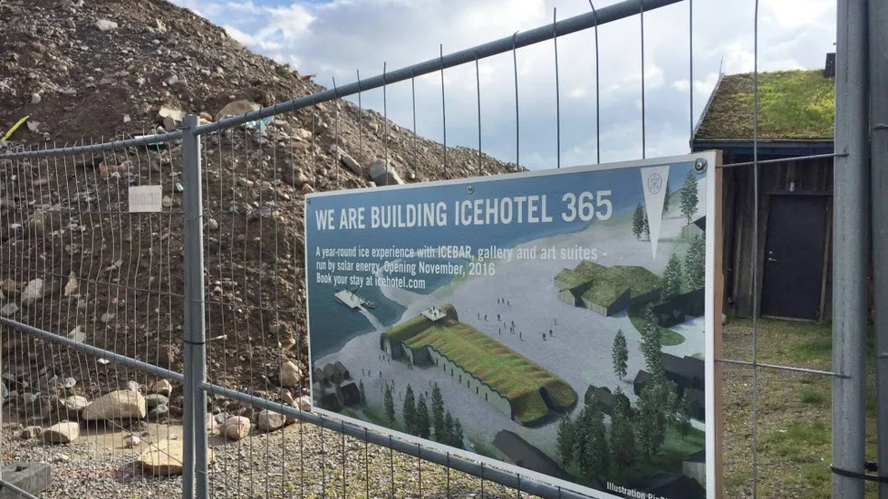 UTAN BYGGLOV. Länsstyrelsen har återförvisat bygglovsärendet för den nya Icehotelbyggnaden till kommunen efter brister i handläggningen.