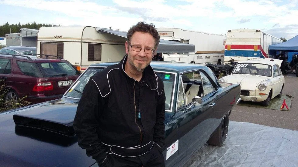 TILLBAKA. Kent Sehlkvist, Rosvik, är tillbaka på dragracingbanan igen.
