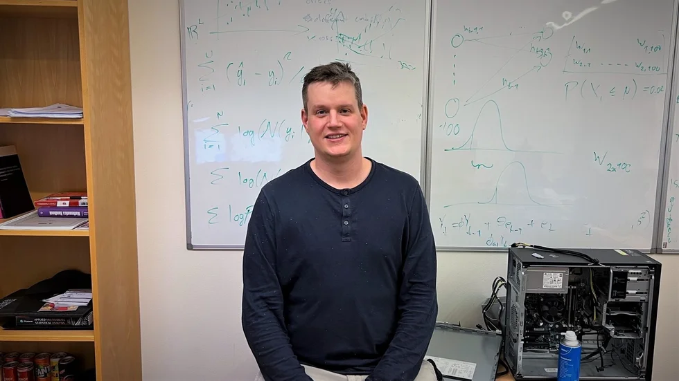 Måns Magnusson, statistikforskare vid Uppsala universitet, tycker att det är spännande att se hur samhället kan använda lärande dataprogram i framtiden.