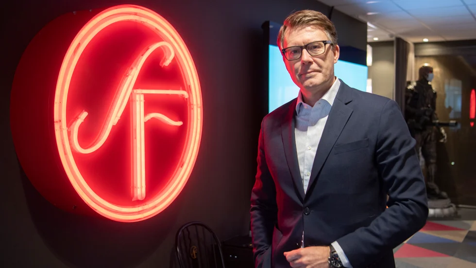 Michael Porseryd slutar som vd för SF Studios. Arkivbild.