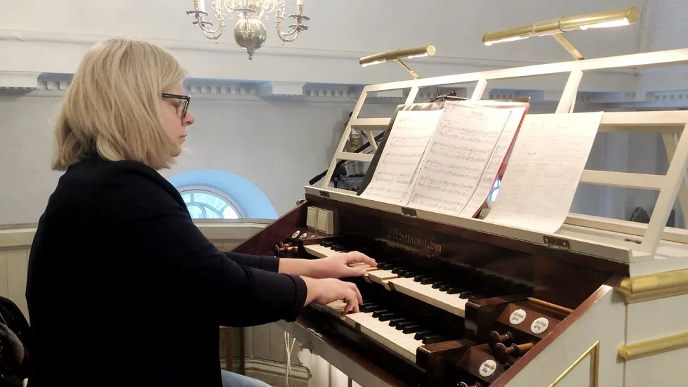 Camilla Wellborg Käck spelar Beatles.