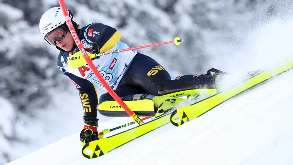 Kristoffer Jakobsen tog sig till det andra åket i Kitzbühel.