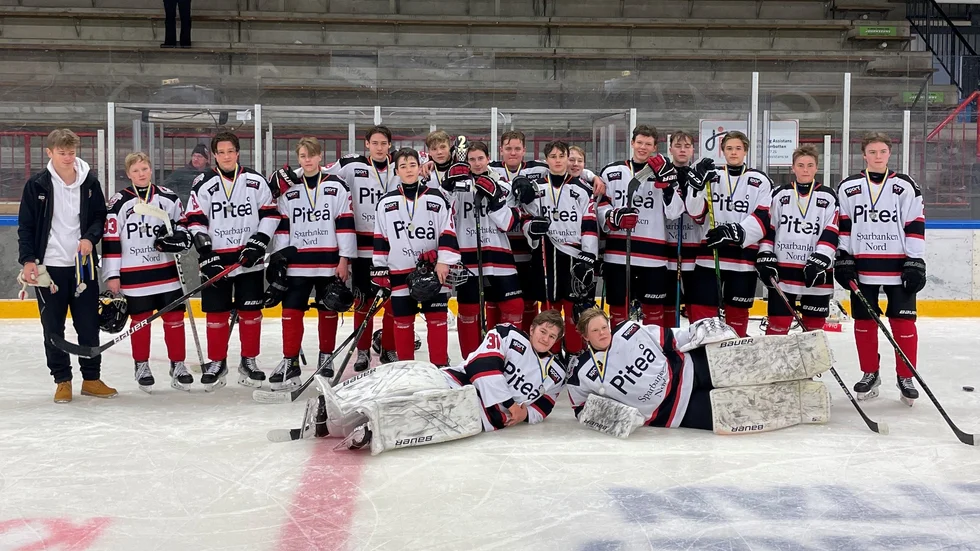 Piteå Hockeys U16-lag blev tvåa i DM och gick därmed vidare i SM.