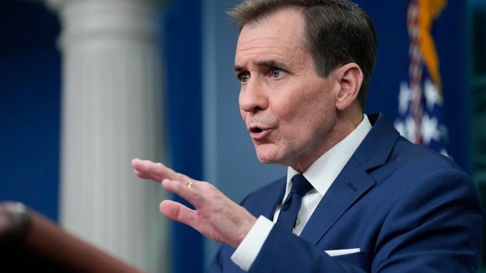 John Kirby, talesperson för USA:s nationella säkerhetsråd. Arkivbild.