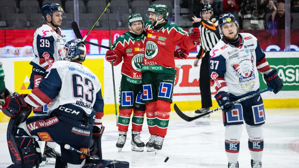 Talande bild från Scandinavium.