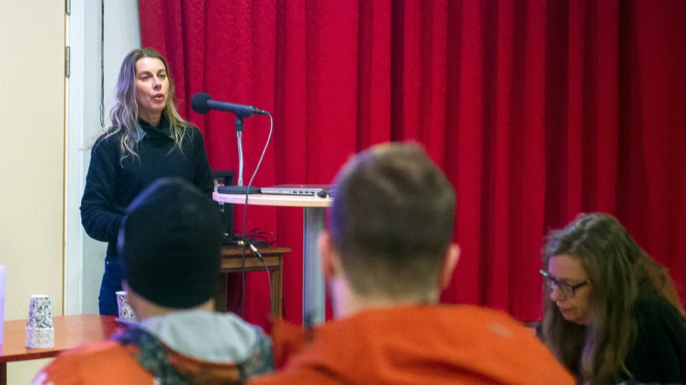 ”I värsta fall kan en av våra verksamheter behöva lägga ned”, sa Anette Jönsson, vd för sågverksföretaget Jutos Timbers apropå Sveaskogs neddragning.