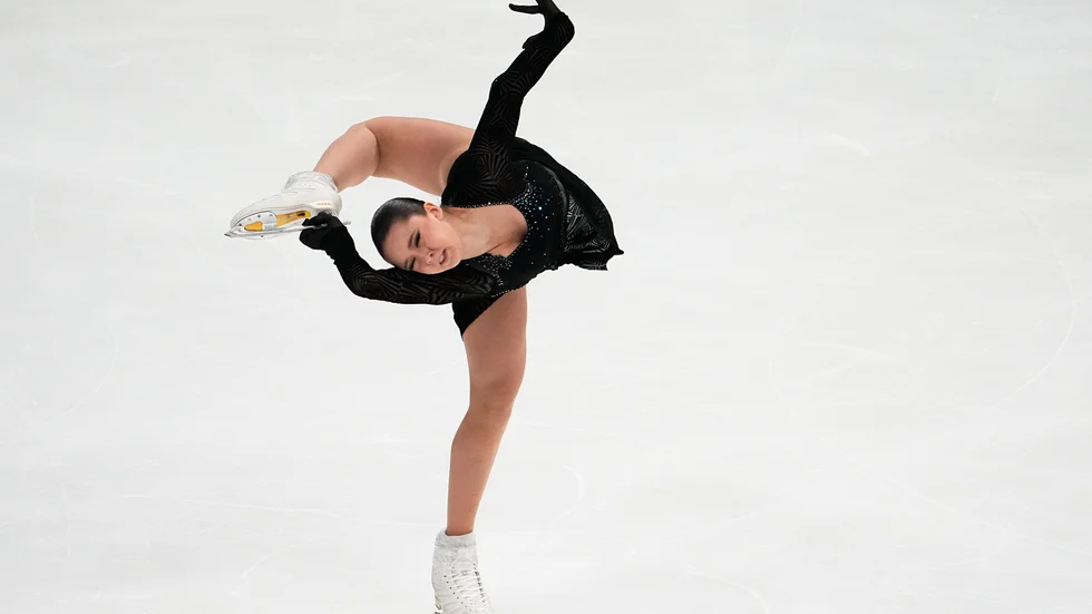 Kamila Valieva. Arkivbild.
