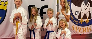 Familjen Cronhielm tröttnade på pendlandet – startade egen taekwondoklubb i garaget: "Kan lika gärna representera oss själva"