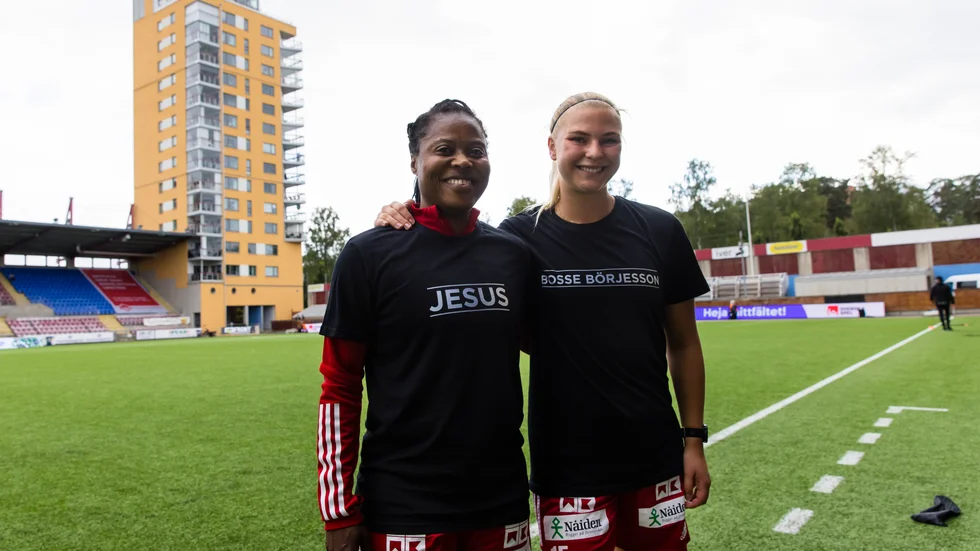 Piteås mittbackspar Faith Ikidi Michael och Ellen Löfqvist är inte klara för fortsatt spel säsongen 2023.