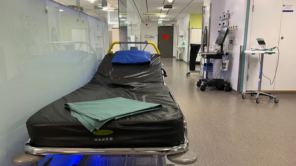 Tom säng. En vårdplats utan en sjuksköterska är ingen vårdplats.