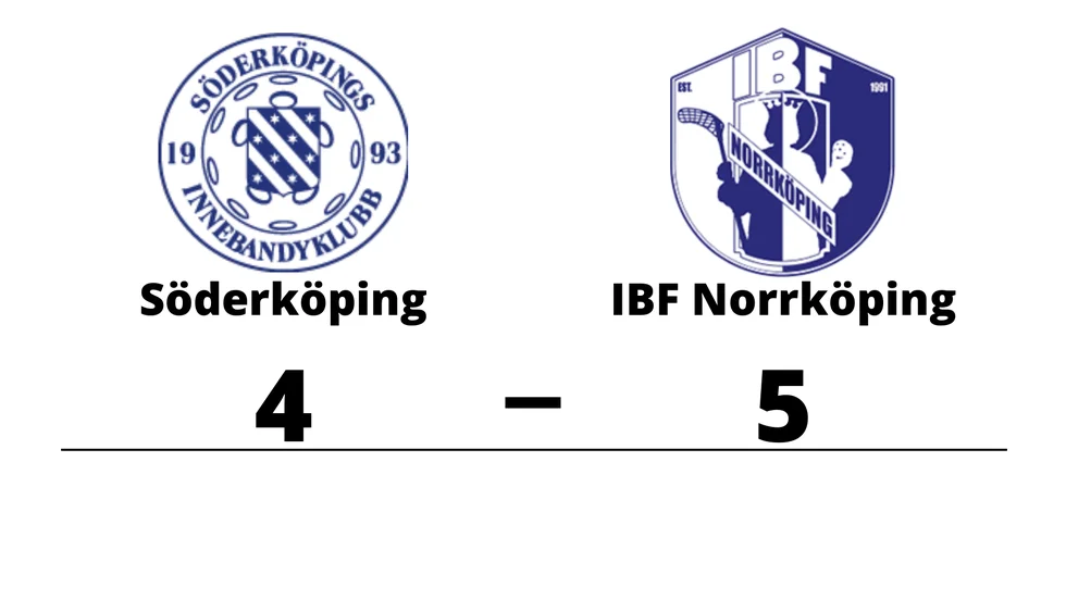 Söderköpings IBK förlorade mot IBF Norrköping