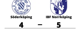 Söderköping får fortsätta jaga seger efter förlust mot IBF Norrköping