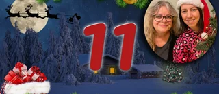 Här beger vi oss norrut i länet ❄️ Lucka 11 i Anna och Jessicas julkalender – med chans att vinna fina priser