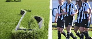 Här ska en helt ny konstgräsmatta läggas • Reaktionen: "Fotboll ska spelas på gräs"