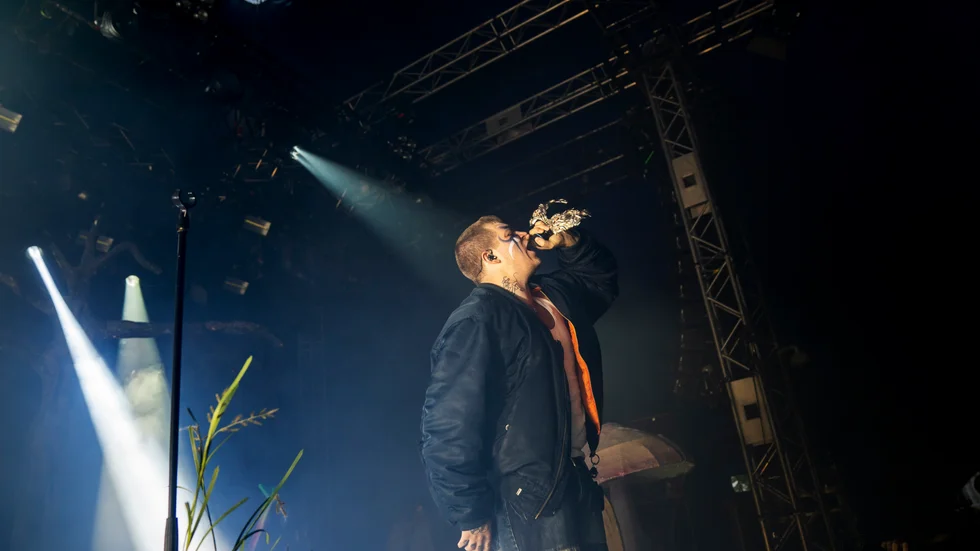 Yung Lean uppträdde under Way Out West i Göteborg i somras.