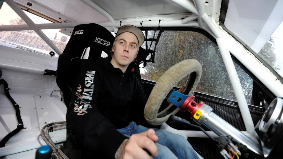 Missflyt. En trasig drivaxel förstörde allt för Linus Westman.
