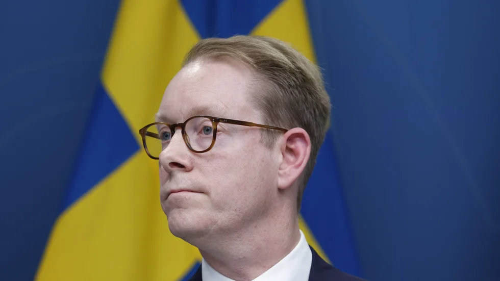 Utrikesminister Tobias Billström (M). Arkivbild.