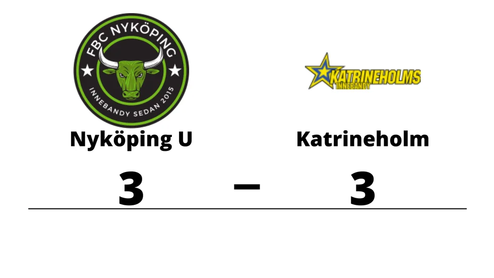 FBC Nyköping U-lag spelade lika mot Katrineholms IBF