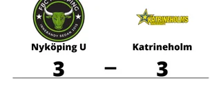 Delad pott när Katrineholm gästade Nyköping U