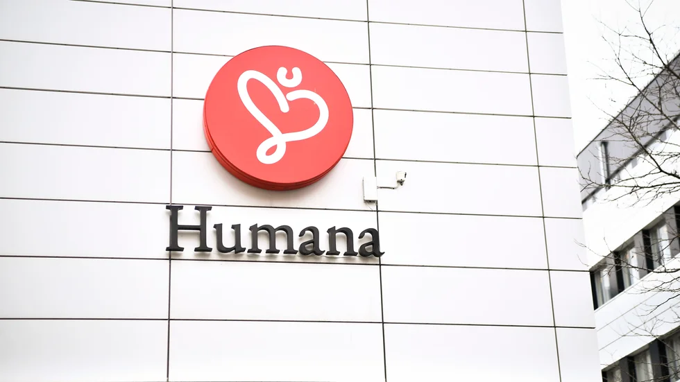 Humana rapporterar sitt fjärde kvartal. Arkivbild.