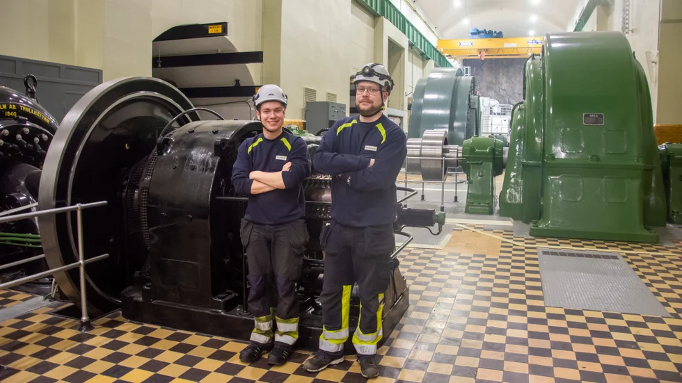 Hugo Larsson och Michael Johansson kommer framöver synas i tv-rutan på TV3:s nya arbetsplats-reality Högspänning.  