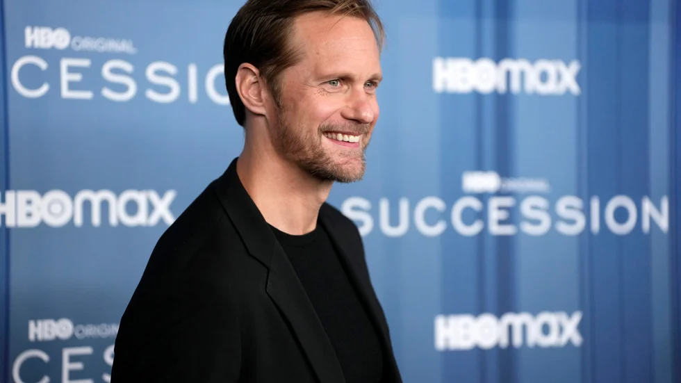 Alexander Skarsgård är nominerad till en Emmy. Arkivbild.