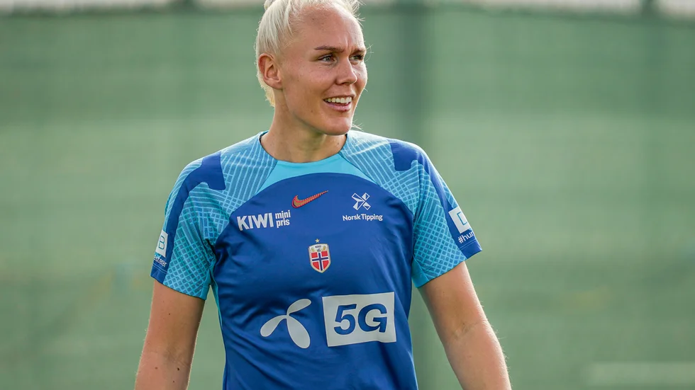 Maria Thorisdottir missar fotbolls-VM. Arkivbild.