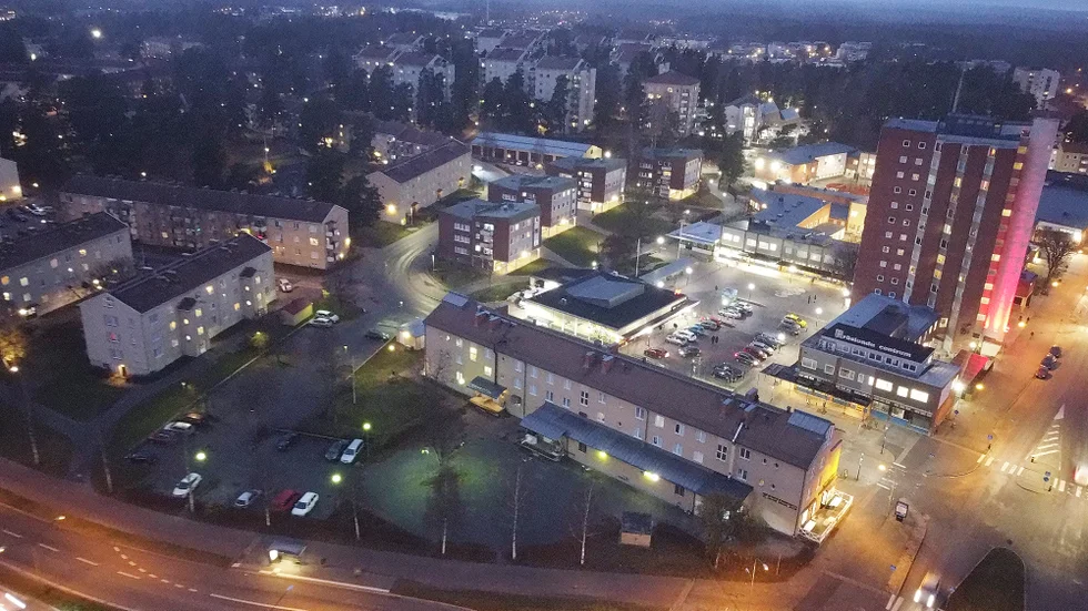 Misshandel skedde i Fröslunda i söndags kväll.