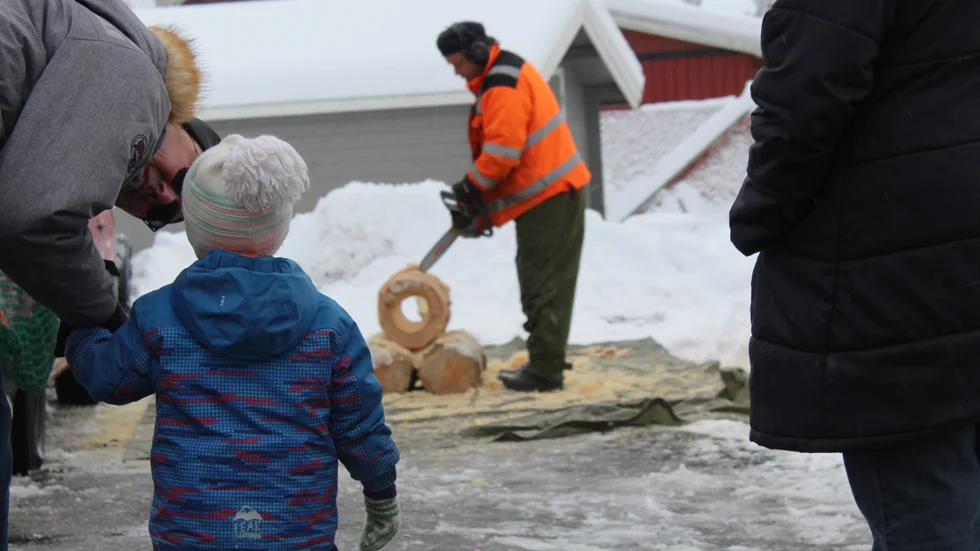 Det fanns mycket roligt att titta på på den klassiska julmarknaden i Ankarsrum. 