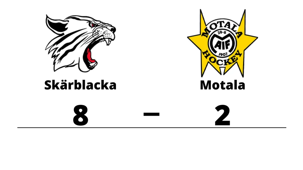 Skärblacka IF vann mot Motala AIF HK