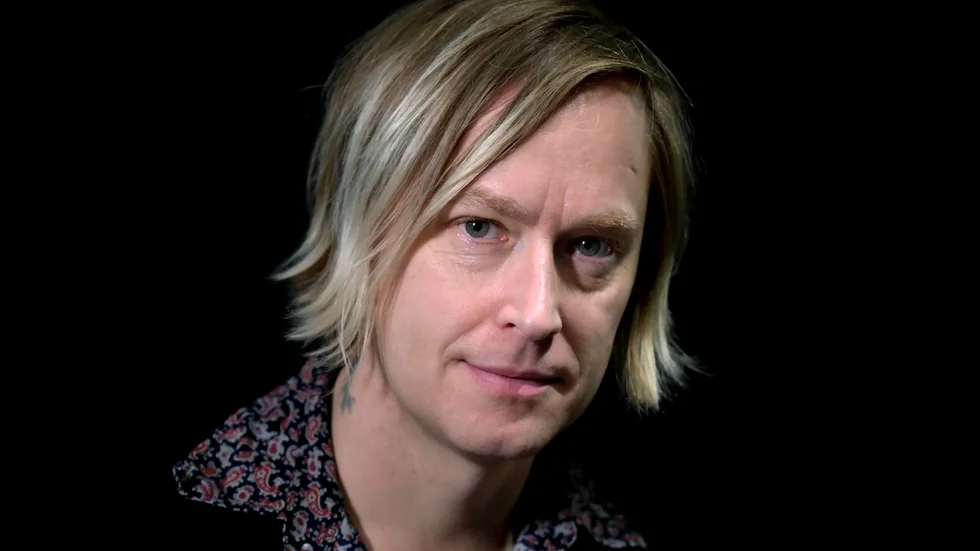 Dennis Lyxzén, sångare i Refused. 