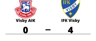 Målfest när IFK Visby besegrade Visby AIK