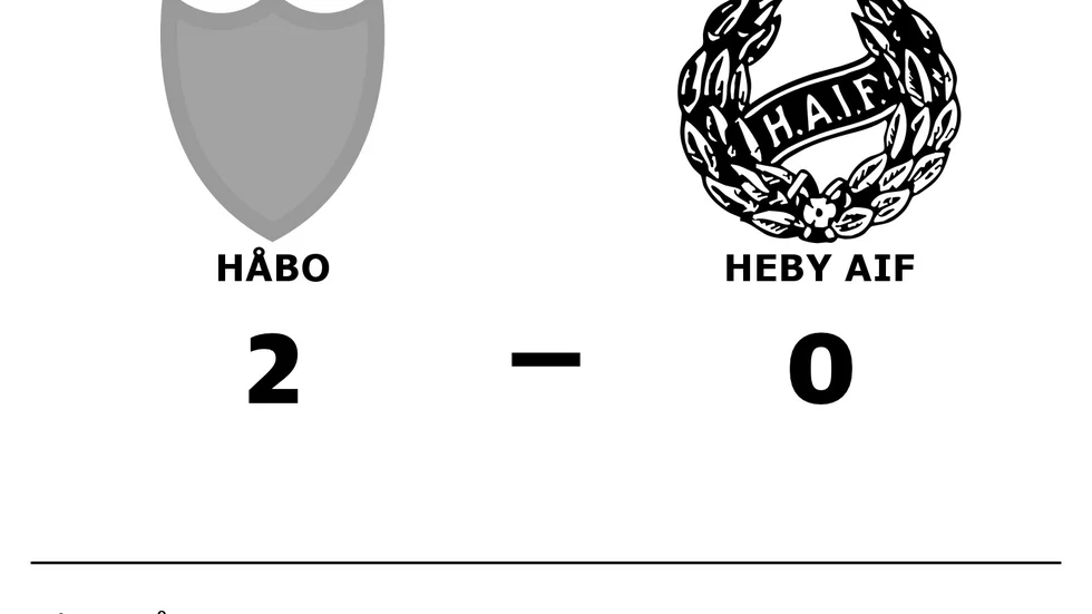 Håbo FF vann mot Heby AIF