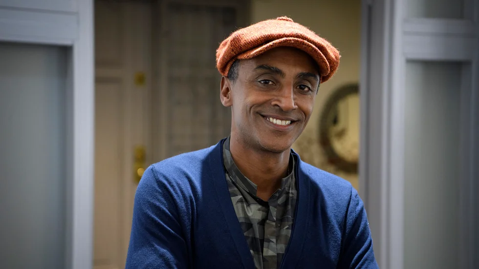 Marcus Samuelsson öppnar nytt matstånd vid Yankee stadium i New York. Arkivbild.