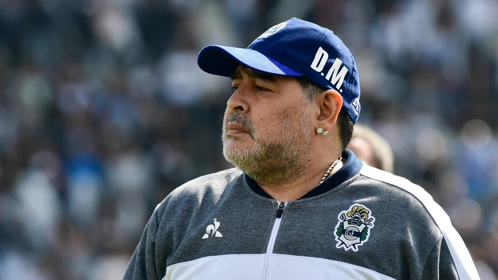 Diego Maradona i september 2019. Arkivbild.